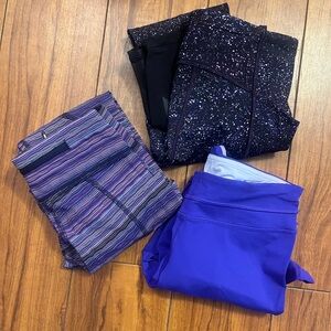 Bundle of 3 lulelemon Leggings